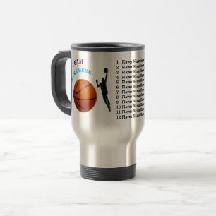 Taza De Viaje Regalos para el entrenador de béisbol, su texto,