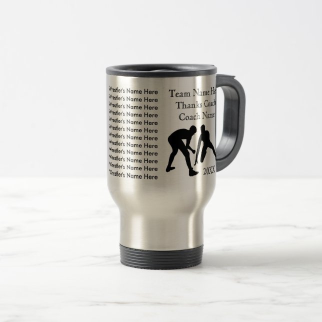 Taza De Viaje Regalos personalizados para los coches de lucha (Anverso derecho)