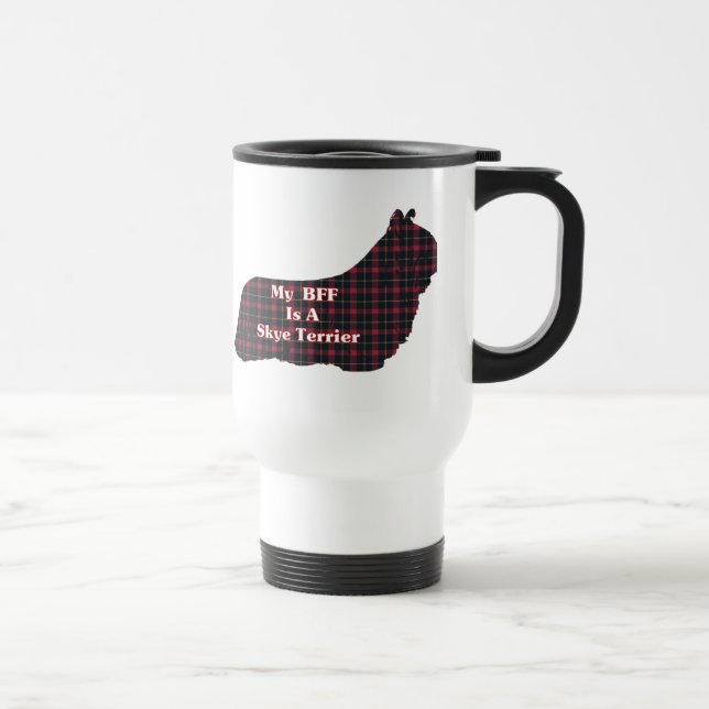 Taza De Viaje Regalos Skye Terrier BFF (Derecha)