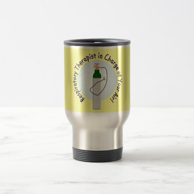 Taza De Viaje Regalos únicos de terapia respiratoria (Centro)
