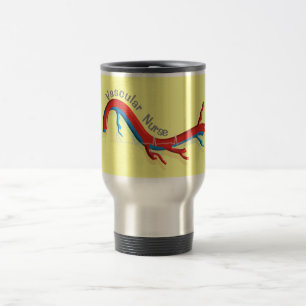 Taza De Viaje Regalos vasculares únicos de la enfermera