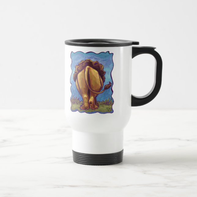 Taza De Viaje Regalos y accesorios de león (Derecha)