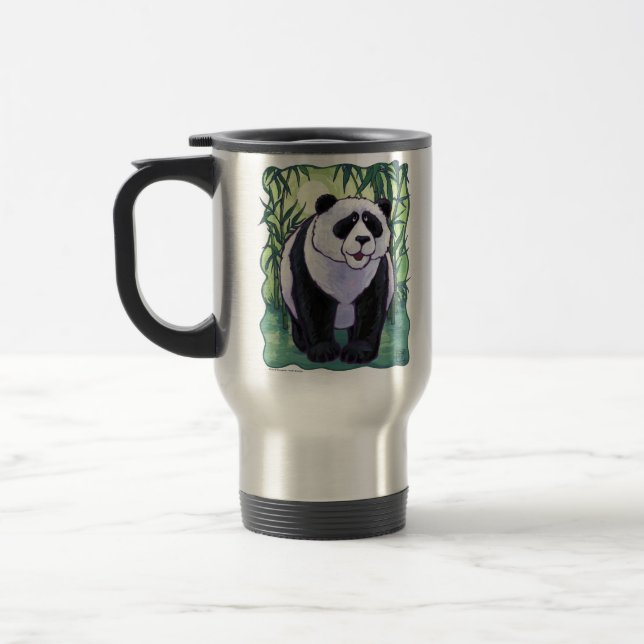 Taza De Viaje Regalos y accesorios de oso de Panda (Izquierda)