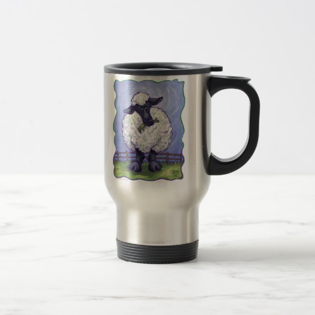 Taza De Viaje Regalos y accesorios para ovejas (Derecha)
