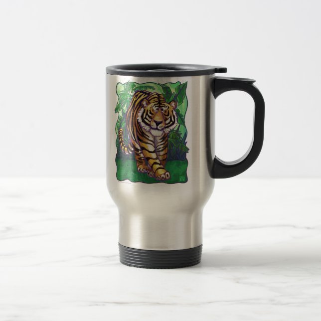 Taza De Viaje Regalos y accesorios para tigres (Derecha)