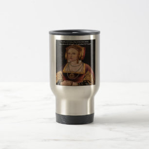 Taza De Viaje Regalos y tarjetas de citas de amor de Catalina de