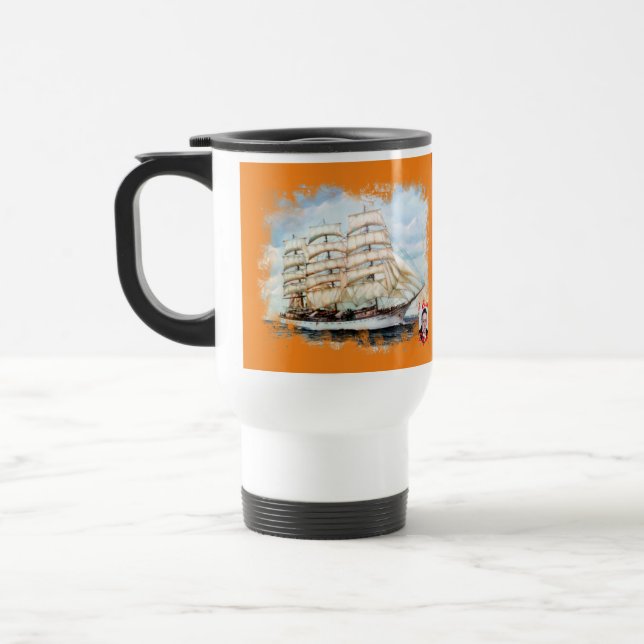 Taza De Viaje Regata Cutty Sark (Izquierda)