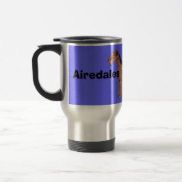 Taza De Viaje Regla de Airedales