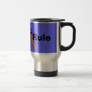 Taza De Viaje Regla de Airedales