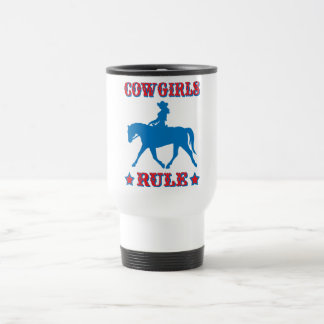 Taza De Viaje Regla de las vaqueras (roja/azul)