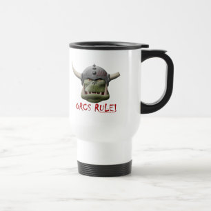Taza De Viaje ¡Regla de Orcs!