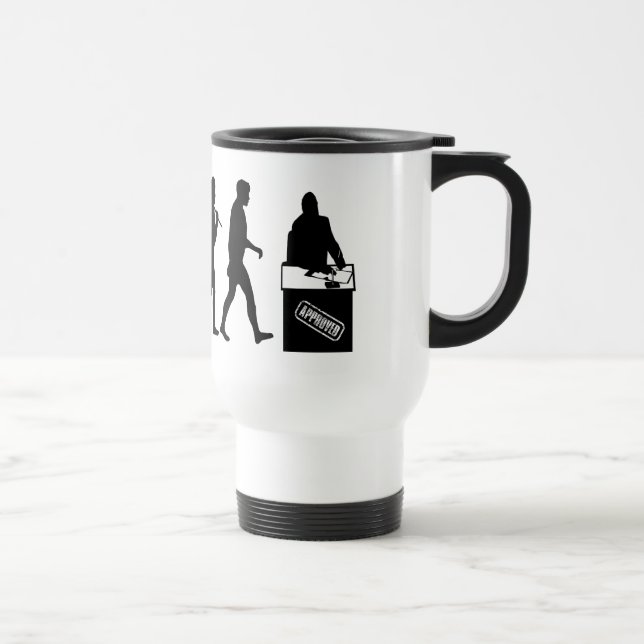 Taza De Viaje Regulador de la calidad - inspector de control de (Derecha)