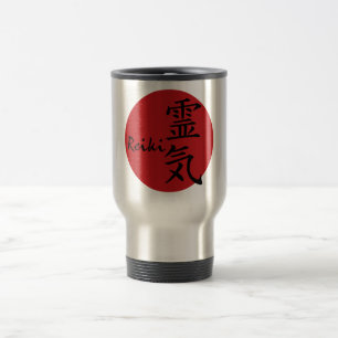 Taza De Viaje Reiki - rojo
