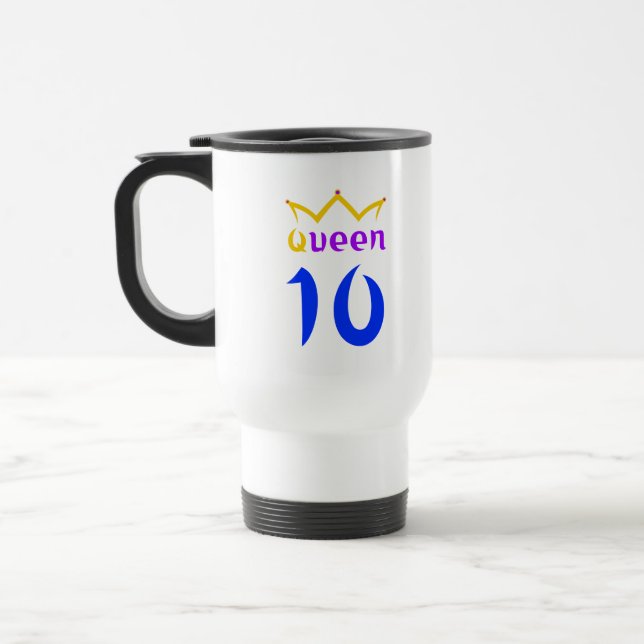 Taza De Viaje Reina 10 (Izquierda)