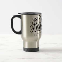 Taza De Viaje Reina de Cumpleaños Grupo Personalizado de Celebra