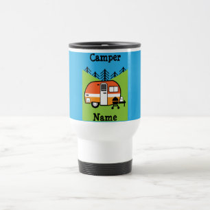 Taza De Viaje Reina de la Autocaravana - Divertida Caravana de C