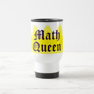 Taza De Viaje Reina de la matemáticas