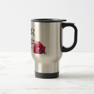Taza De Viaje Reina del póker