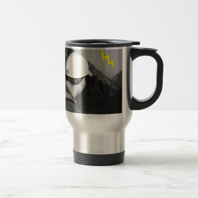 Taza De Viaje relámpago fluorescente (Derecha)