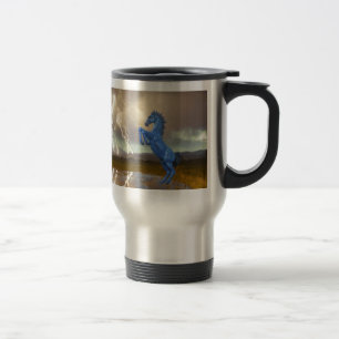 Taza De Viaje Relámpago preferido Stor del caballo salvaje del