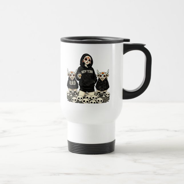 Taza De Viaje Reloj Calavera & Coo (Derecha)