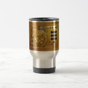 Taza De Viaje Reloj steampunk