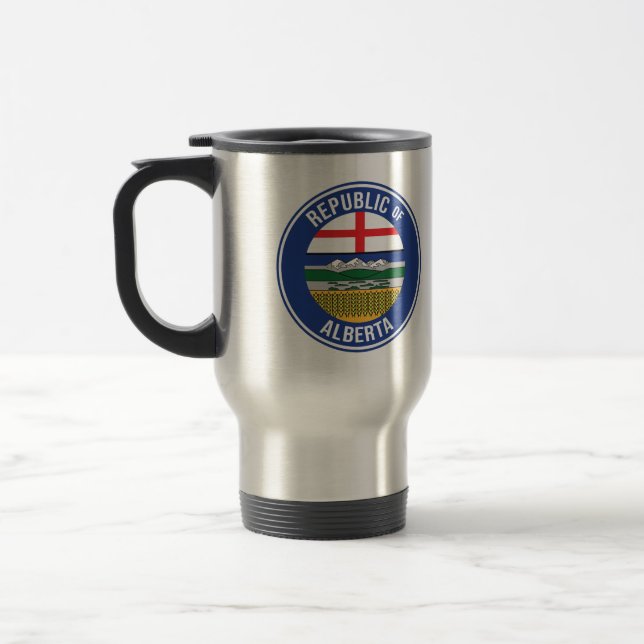 Taza De Viaje República de Alberta WEXIT (Izquierda)