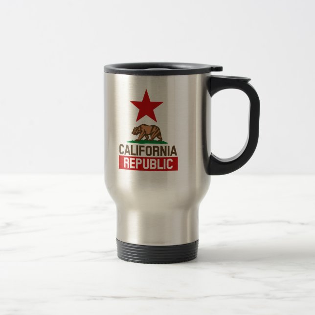 Taza De Viaje República de California (Derecha)