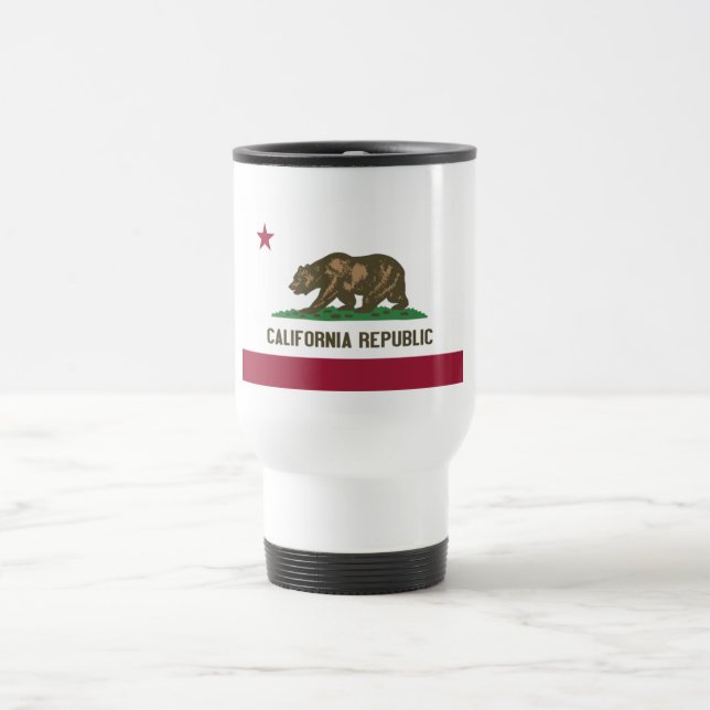Taza De Viaje República de California (Centro)