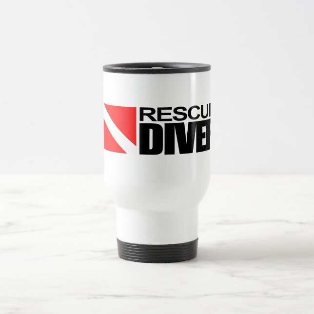 Taza De Viaje Rescue Diver 4 (Centro)