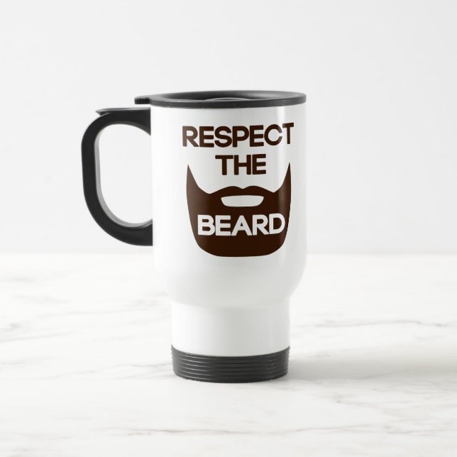 Taza De Viaje Respete la barba (Izquierda)
