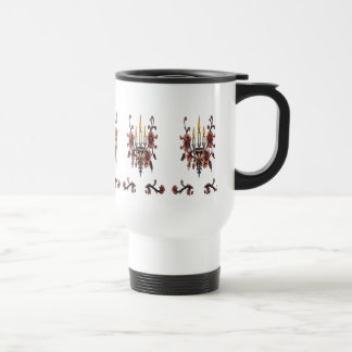 Taza De Viaje Resplandor radiante - Impresión de Velas Vintales