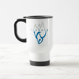 Taza De Viaje Resumen azul Inspirador personalizado Iceberg