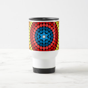 Taza De Viaje Resumen Detallado Mandala Art Design-65904