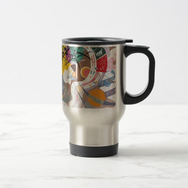 Taza De Viaje Resumen dominante de la curva de Kandinsky (Derecha)