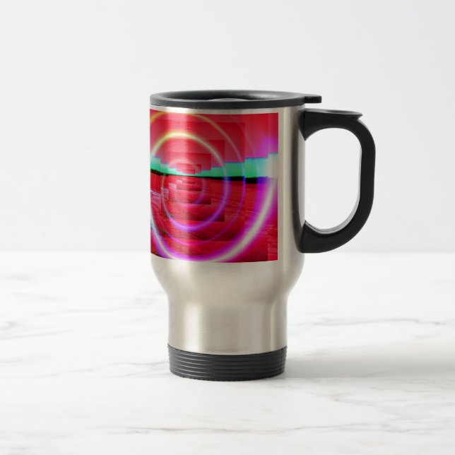 Taza De Viaje Resumen rojo (Derecha)