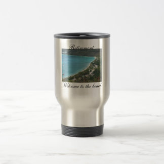 Taza De Viaje Retiro, recepción a la playa