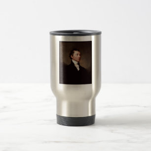 Taza De Viaje Retrato de James Monroe, primer presidente norteam