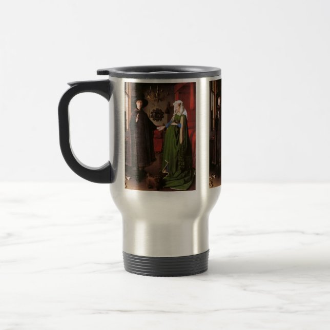 Taza De Viaje Retrato de Juan Arnolfini y su esposa (Izquierda)