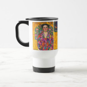 Taza De Viaje Retrato de Klimt de Eugenia Primavesi