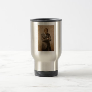 Taza De Viaje Retrato de la Casa Blanca Presidencial de los Esta