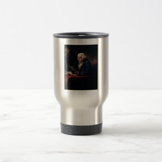 Taza De Viaje Retrato de miembro, padre fundador de Benjamin Fra