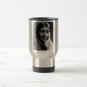 Taza De Viaje Retrato de Virginia Woolf