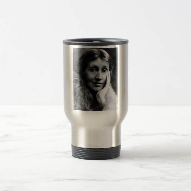 Taza De Viaje Retrato de Virginia Woolf (Centro)