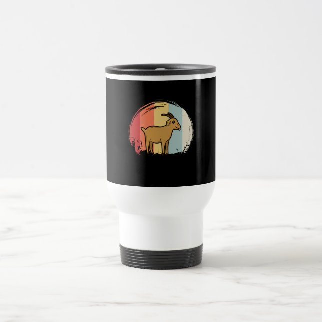 Taza De Viaje Retro de cabra (Centro)