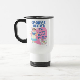 Taza De Viaje Retro No Sucedió Lavandería Lector Personalizado E