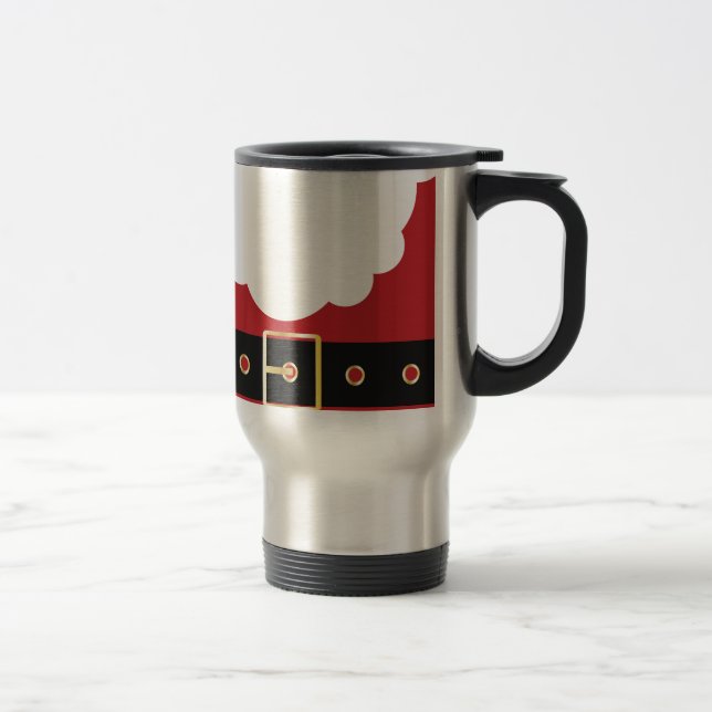 Taza De Viaje retro santa claus (Derecha)