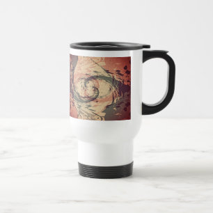 Taza De Viaje Reúnete conmigo en el medio - Fractal