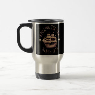 Taza De Viaje Revelando el Té Desde 1773 Meme de Moda