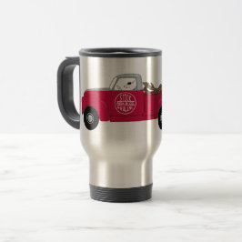 Taza De Viaje Rex y su camioneta roja